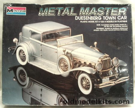 Monogram 1/24 Duesenberg Town Car Metal Masters Issue, 2310 plastic model kit